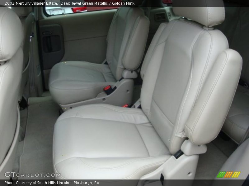 Deep Jewel Green Metallic / Golden Mink 2002 Mercury Villager Estate