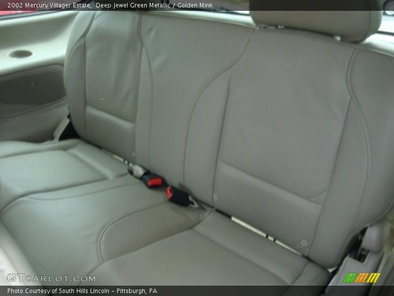 Deep Jewel Green Metallic / Golden Mink 2002 Mercury Villager Estate