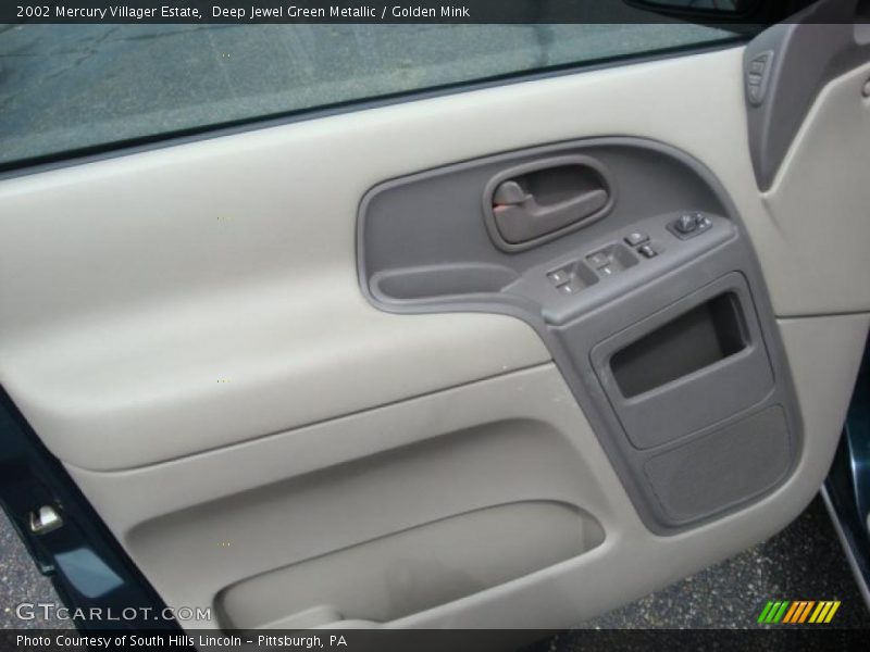 Deep Jewel Green Metallic / Golden Mink 2002 Mercury Villager Estate