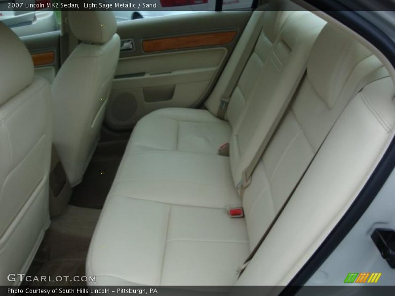 Light Sage Metallic / Sand 2007 Lincoln MKZ Sedan
