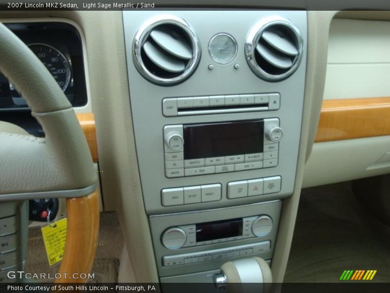 Light Sage Metallic / Sand 2007 Lincoln MKZ Sedan