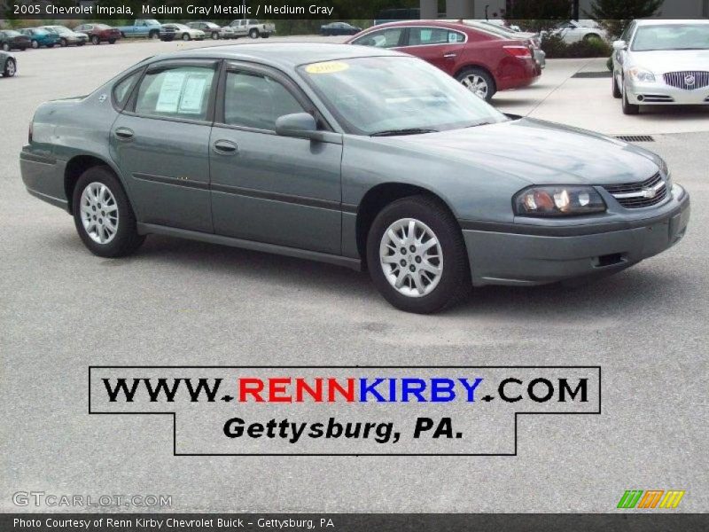 Medium Gray Metallic / Medium Gray 2005 Chevrolet Impala