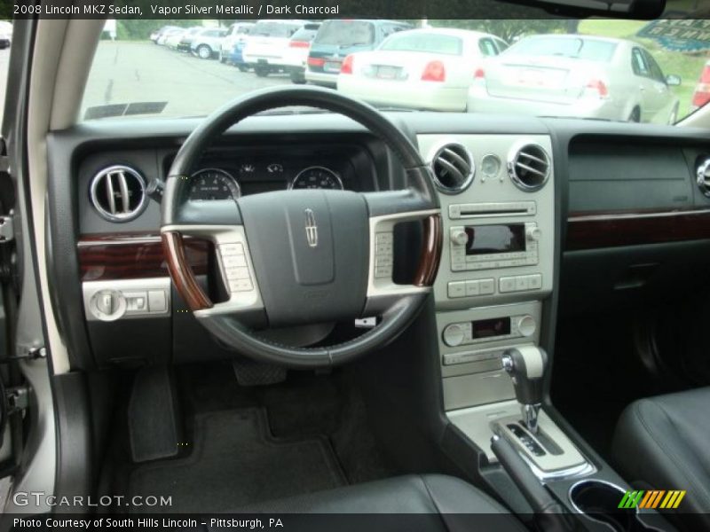Vapor Silver Metallic / Dark Charcoal 2008 Lincoln MKZ Sedan