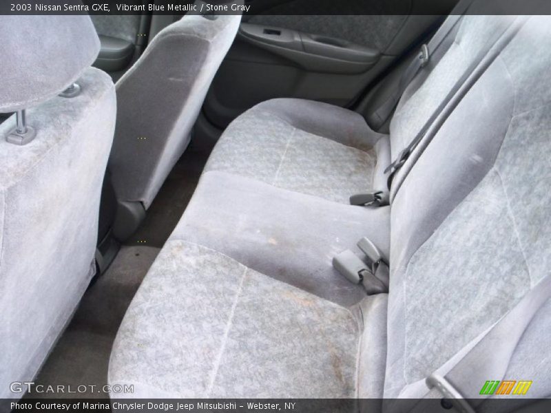 Vibrant Blue Metallic / Stone Gray 2003 Nissan Sentra GXE
