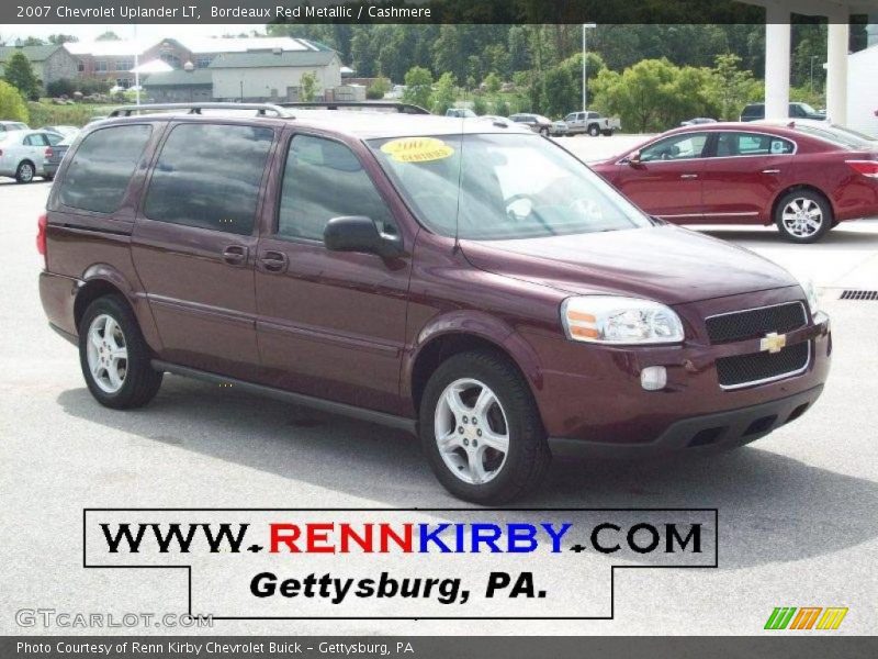 Bordeaux Red Metallic / Cashmere 2007 Chevrolet Uplander LT