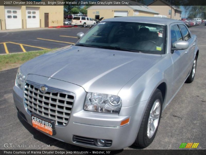 Bright Silver Metallic / Dark Slate Gray/Light Slate Gray 2007 Chrysler 300 Touring