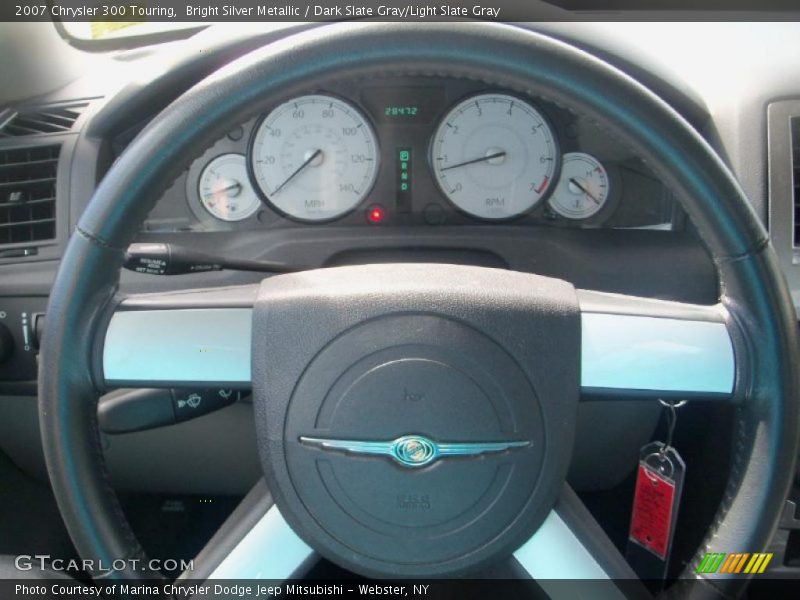 Bright Silver Metallic / Dark Slate Gray/Light Slate Gray 2007 Chrysler 300 Touring