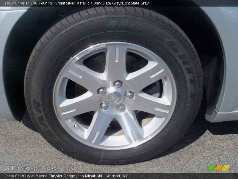Bright Silver Metallic / Dark Slate Gray/Light Slate Gray 2007 Chrysler 300 Touring