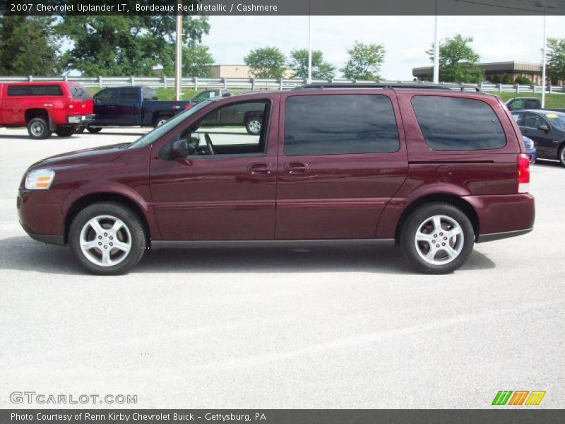 Bordeaux Red Metallic / Cashmere 2007 Chevrolet Uplander LT