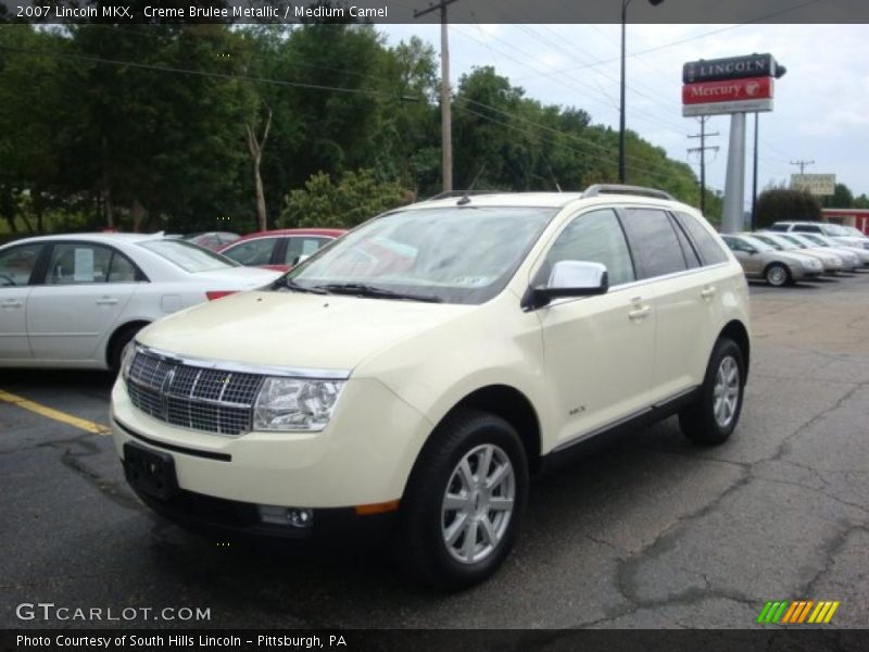 Creme Brulee Metallic / Medium Camel 2007 Lincoln MKX
