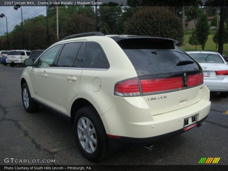 Creme Brulee Metallic / Medium Camel 2007 Lincoln MKX