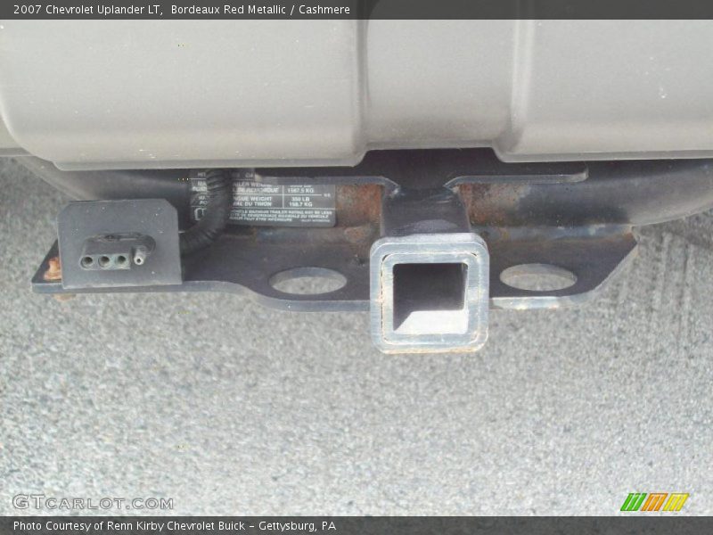 Bordeaux Red Metallic / Cashmere 2007 Chevrolet Uplander LT