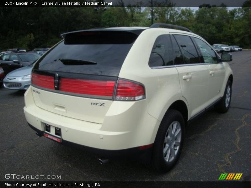 Creme Brulee Metallic / Medium Camel 2007 Lincoln MKX