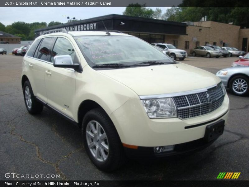 Creme Brulee Metallic / Medium Camel 2007 Lincoln MKX