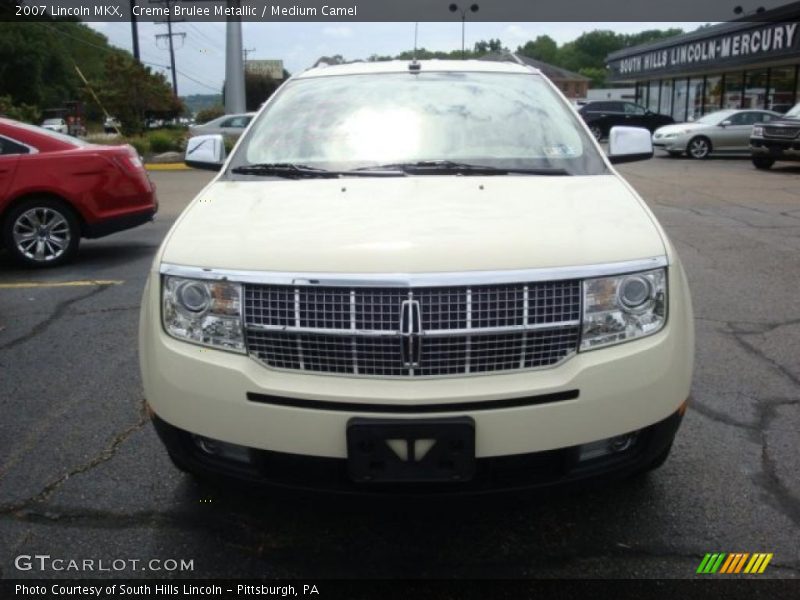 Creme Brulee Metallic / Medium Camel 2007 Lincoln MKX