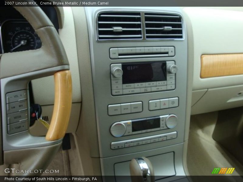 Creme Brulee Metallic / Medium Camel 2007 Lincoln MKX