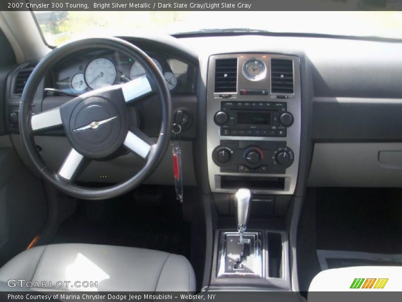 Bright Silver Metallic / Dark Slate Gray/Light Slate Gray 2007 Chrysler 300 Touring