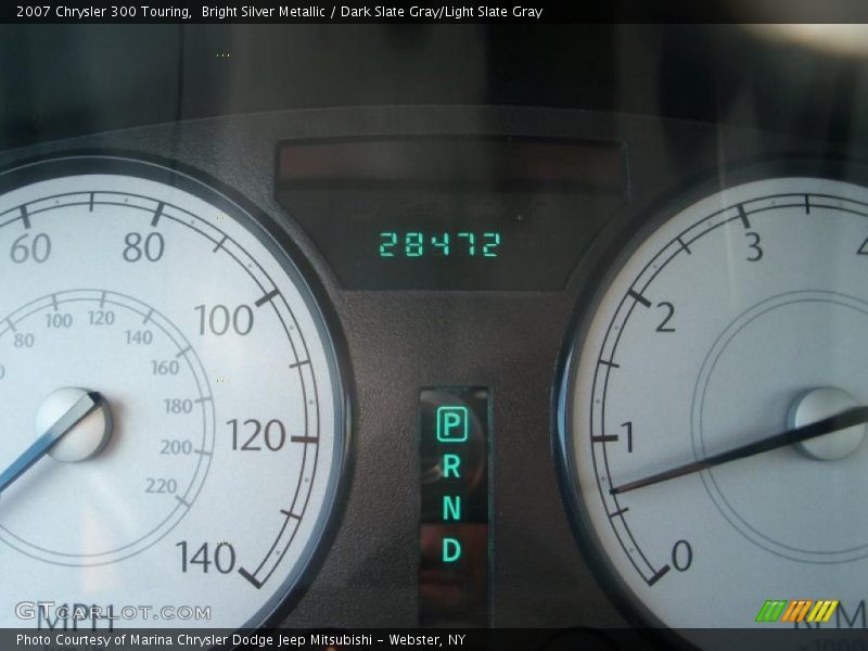 Bright Silver Metallic / Dark Slate Gray/Light Slate Gray 2007 Chrysler 300 Touring