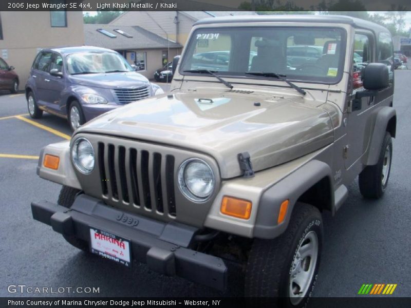 Light Khaki Metallic / Khaki 2006 Jeep Wrangler SE 4x4