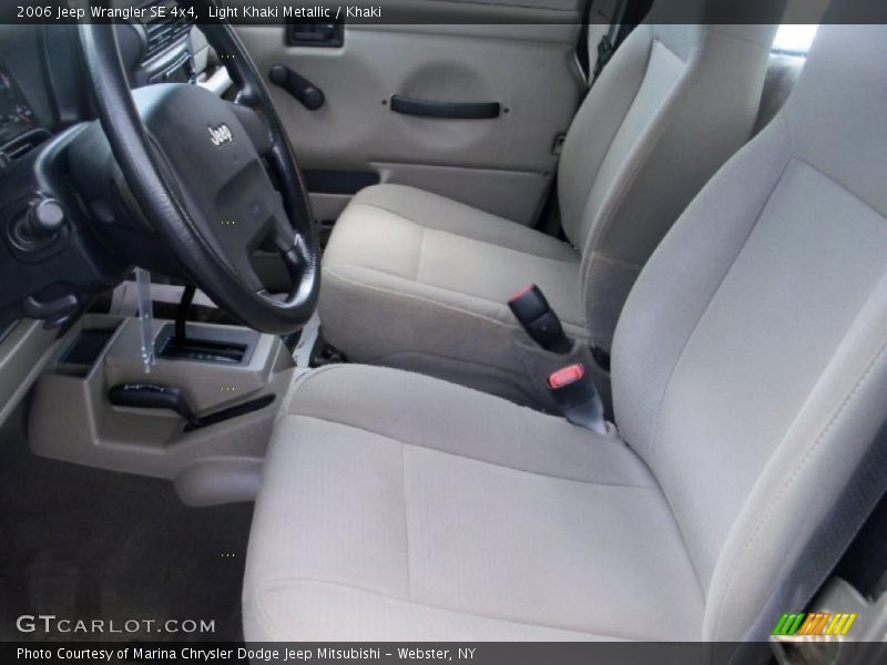 Light Khaki Metallic / Khaki 2006 Jeep Wrangler SE 4x4