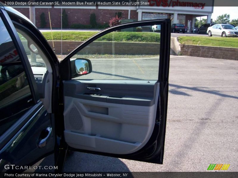 Modern Blue Pearl / Medium Slate Gray/Light Shale 2009 Dodge Grand Caravan SE