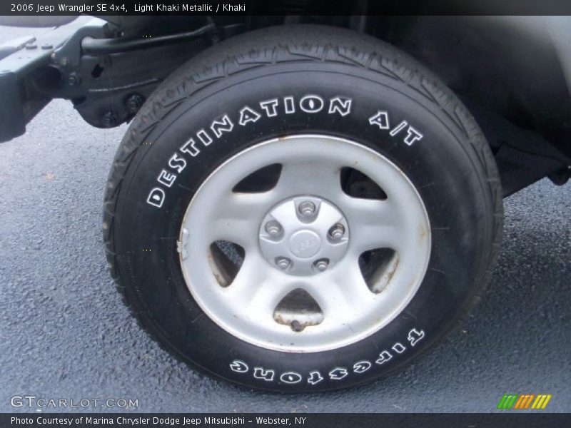 Light Khaki Metallic / Khaki 2006 Jeep Wrangler SE 4x4