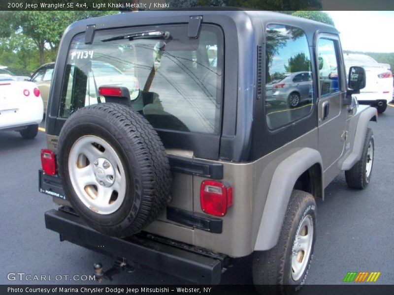Light Khaki Metallic / Khaki 2006 Jeep Wrangler SE 4x4