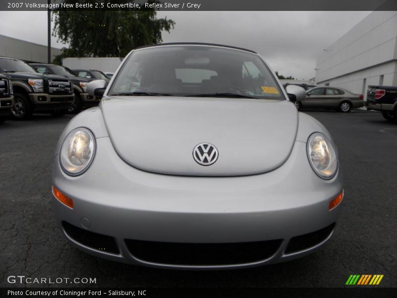 Reflex Silver / Grey 2007 Volkswagen New Beetle 2.5 Convertible