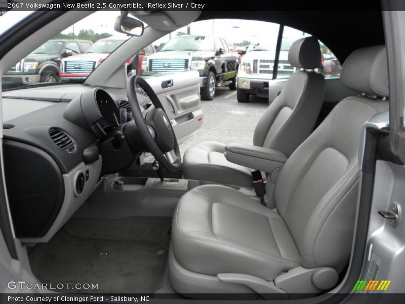 Reflex Silver / Grey 2007 Volkswagen New Beetle 2.5 Convertible