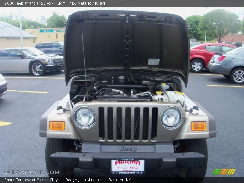 Light Khaki Metallic / Khaki 2006 Jeep Wrangler SE 4x4