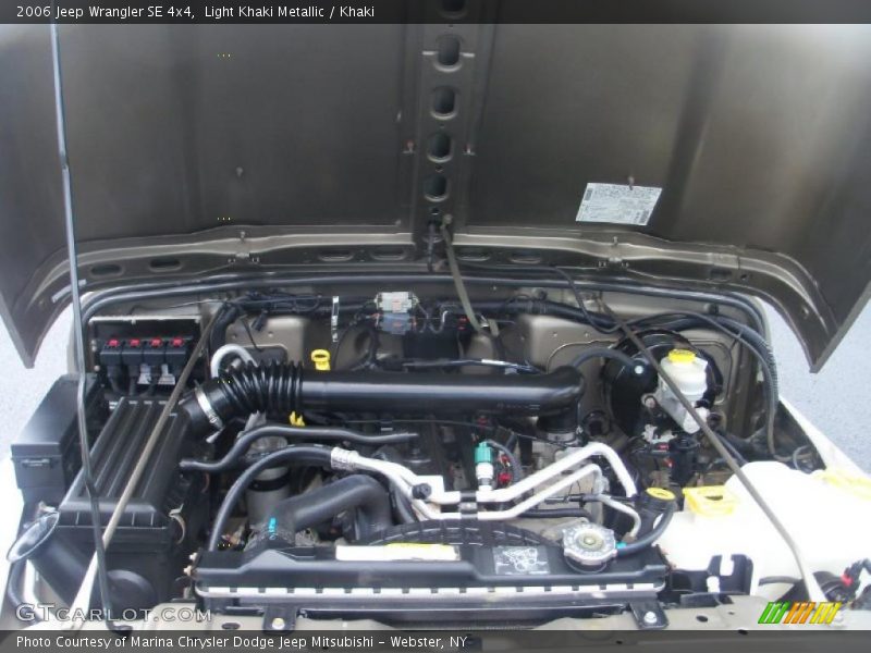 Light Khaki Metallic / Khaki 2006 Jeep Wrangler SE 4x4