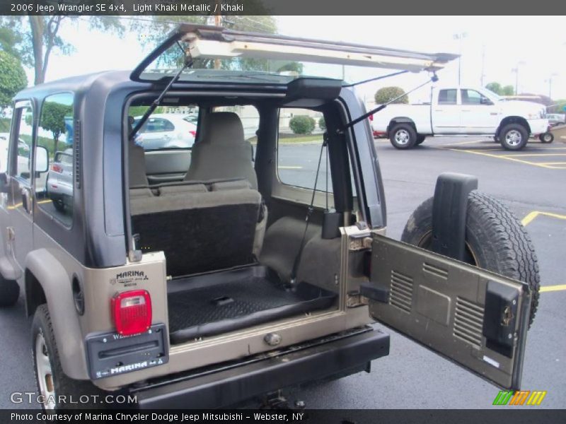 Light Khaki Metallic / Khaki 2006 Jeep Wrangler SE 4x4