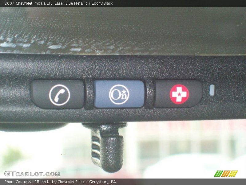 Laser Blue Metallic / Ebony Black 2007 Chevrolet Impala LT