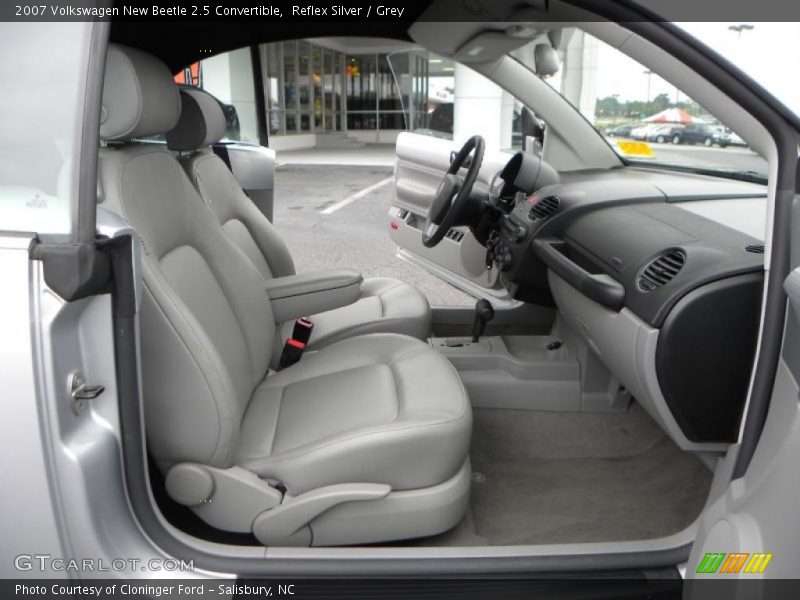 Reflex Silver / Grey 2007 Volkswagen New Beetle 2.5 Convertible