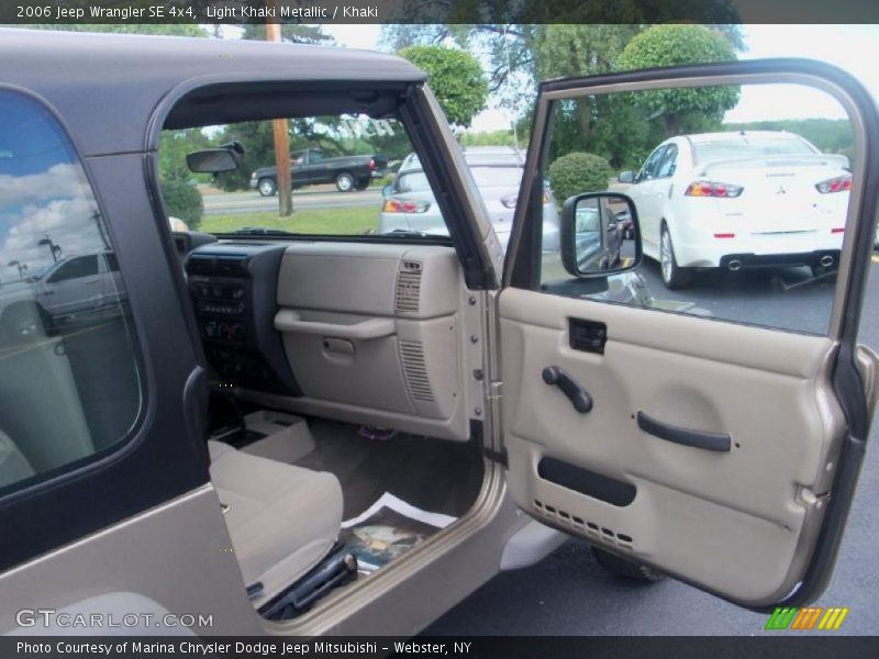 Light Khaki Metallic / Khaki 2006 Jeep Wrangler SE 4x4