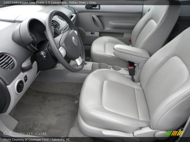 Reflex Silver / Grey 2007 Volkswagen New Beetle 2.5 Convertible