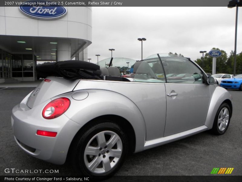 Reflex Silver / Grey 2007 Volkswagen New Beetle 2.5 Convertible