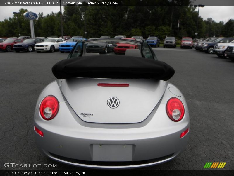 Reflex Silver / Grey 2007 Volkswagen New Beetle 2.5 Convertible