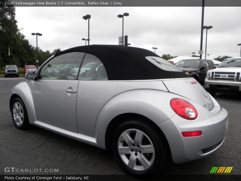 Reflex Silver / Grey 2007 Volkswagen New Beetle 2.5 Convertible