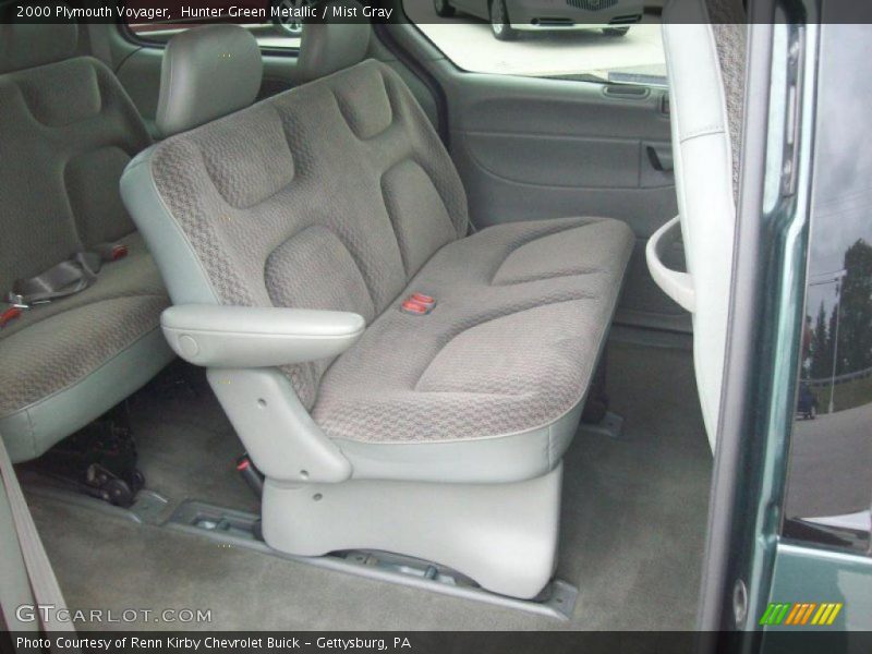 Hunter Green Metallic / Mist Gray 2000 Plymouth Voyager