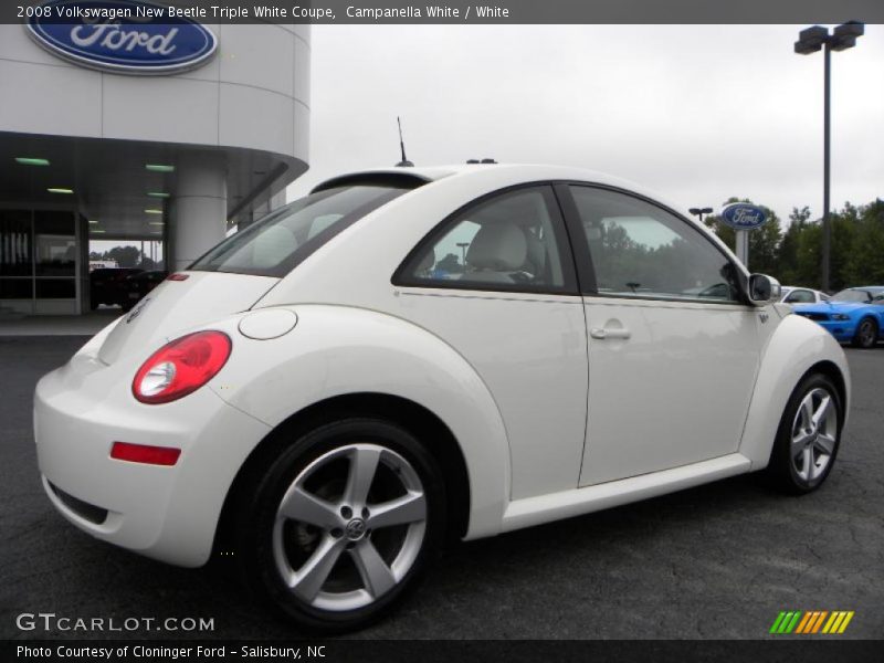 Campanella White / White 2008 Volkswagen New Beetle Triple White Coupe