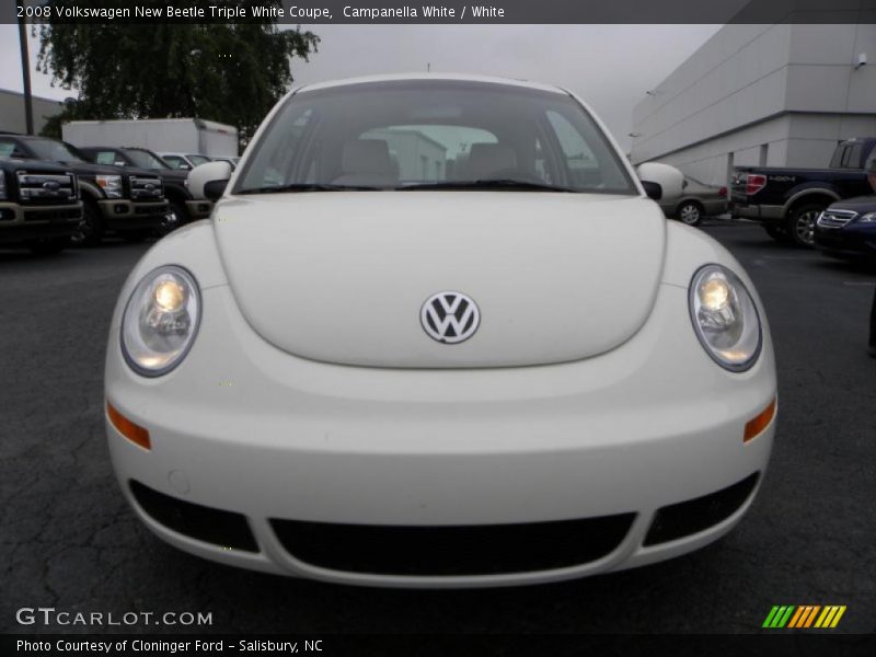 Campanella White / White 2008 Volkswagen New Beetle Triple White Coupe