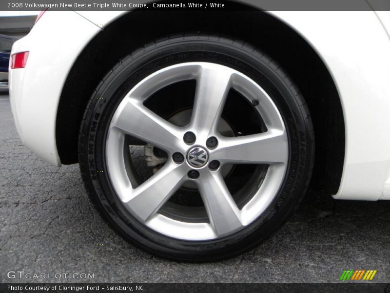 Campanella White / White 2008 Volkswagen New Beetle Triple White Coupe