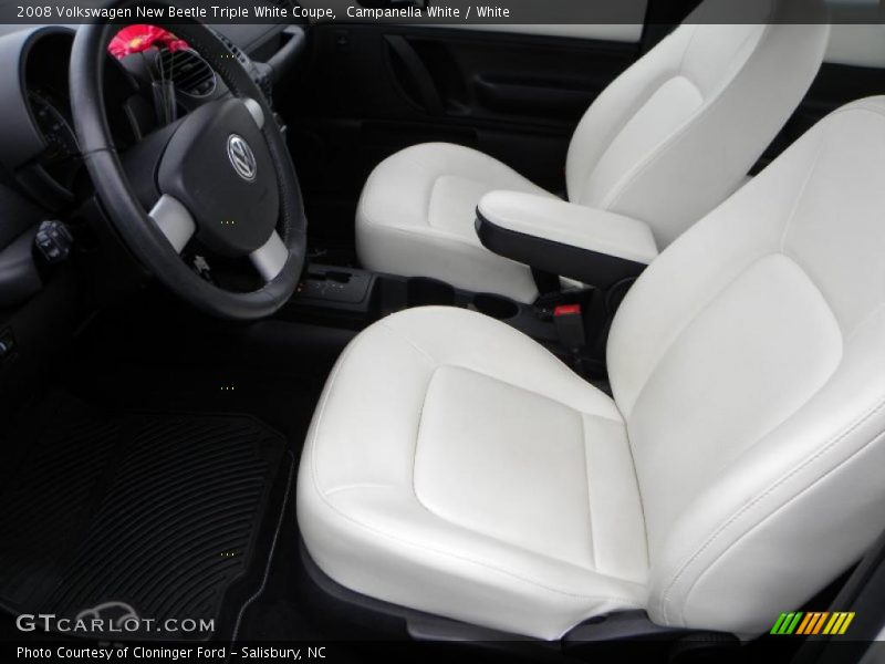 Campanella White / White 2008 Volkswagen New Beetle Triple White Coupe