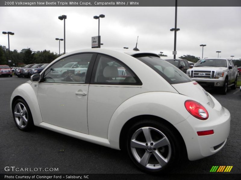 Campanella White / White 2008 Volkswagen New Beetle Triple White Coupe