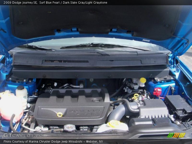 Surf Blue Pearl / Dark Slate Gray/Light Graystone 2009 Dodge Journey SE