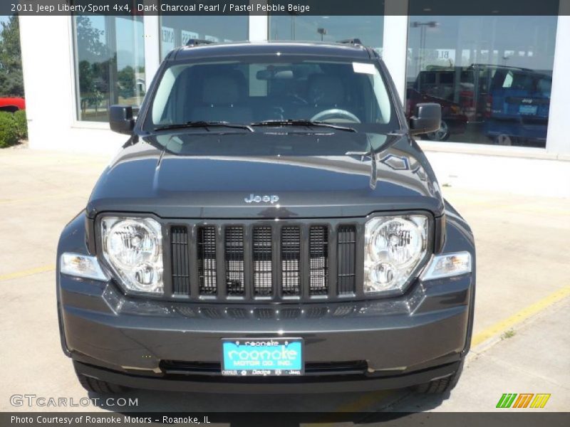 Dark Charcoal Pearl / Pastel Pebble Beige 2011 Jeep Liberty Sport 4x4