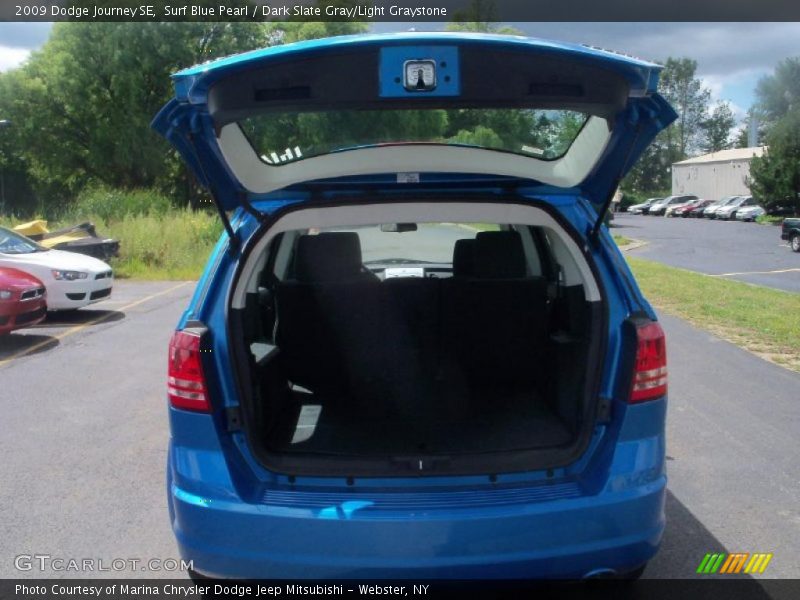 Surf Blue Pearl / Dark Slate Gray/Light Graystone 2009 Dodge Journey SE