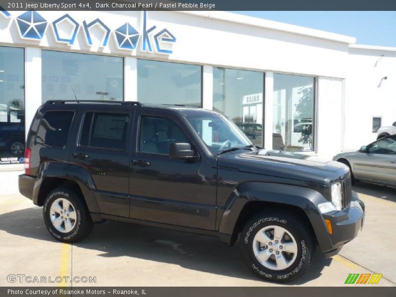Dark Charcoal Pearl / Pastel Pebble Beige 2011 Jeep Liberty Sport 4x4