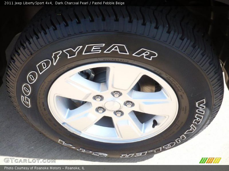 Dark Charcoal Pearl / Pastel Pebble Beige 2011 Jeep Liberty Sport 4x4